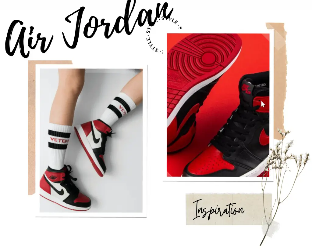 Nike Air jordan inspiration board