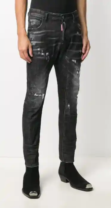 Photo by Farfetch (Dsquared2 Distressed Washed Jeans)